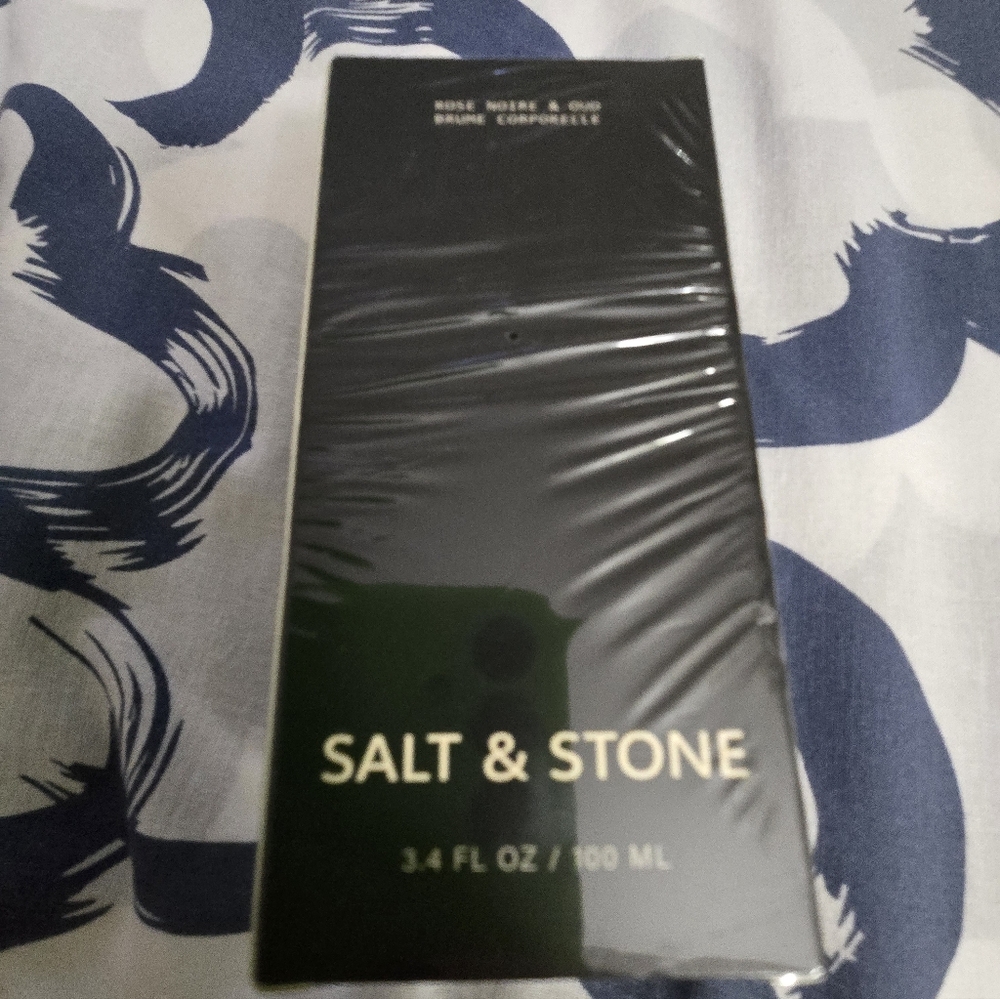 Salt & Stone Black Rose & Oud 3.4oz NEW